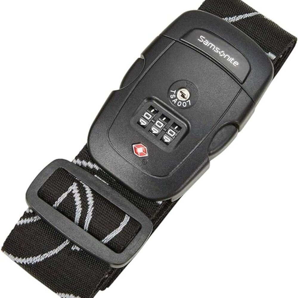 NEW in Packaging SAMSONITE 3-Dial Combo LUGGAGE STRAP